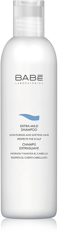 Gentle Shampoo for All Hair Types - Babe Laboratorios Extra Mild Shampoo — photo N2