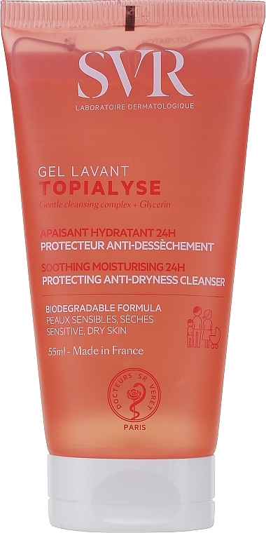 GIFT! Face & Body Gel - SVR Topialyse Gel Lavant — photo N1