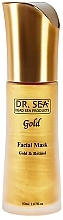 Fragrances, Perfumes, Cosmetics Gold & Retinol Face Mask - Dr. Sea Gold & Retinol Facial Mask