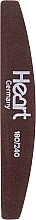 Fragrances, Perfumes, Cosmetics Nail File Half Brown 180/240 - Heart Germany