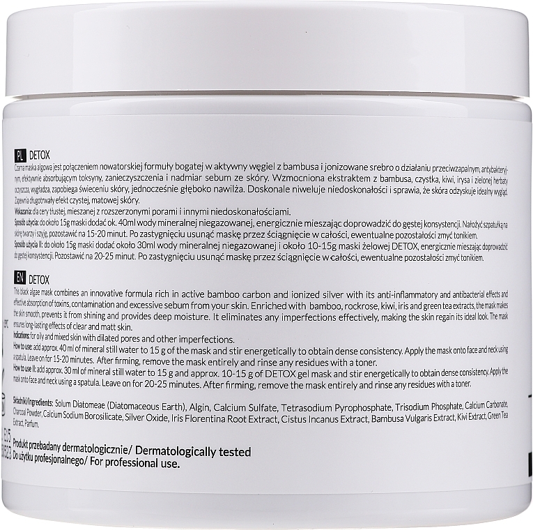 Face Mask "Sea Algae' - APIS Professional Detox Mask — photo N4