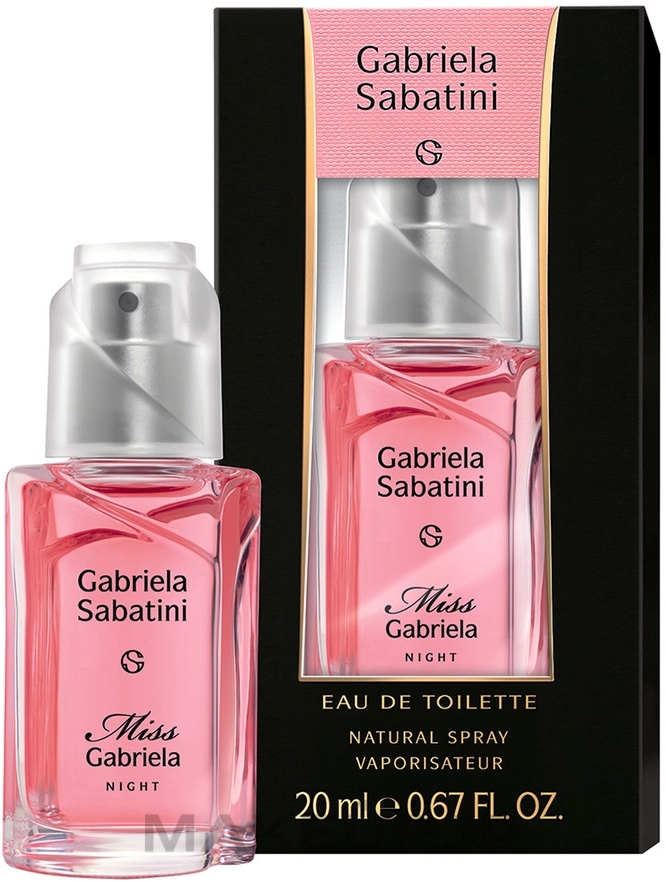 Gabriela Sabatini Miss Gabriela Night - Eau de Toilette — photo 20 ml