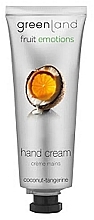 Fragrances, Perfumes, Cosmetics Hand Cream - Greenland Fruit Emulsion Hand Cream Coconut