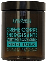 Fragrances, Perfumes, Cosmetics Body Cream - Compagnie De Provence Menthe Basilic Body Cream