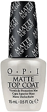 Fragrances, Perfumes, Cosmetics Matte Top Coat - OPI Matte Top Coat