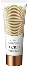 Fragrances, Perfumes, Cosmetics Body Sun Cream SPF 50 - Sensai Silky Bronze Cellular Protective Cream For Body