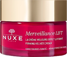 Fragrances, Perfumes, Cosmetics Firming Velvet Face Cream - Nuxe Merveillance Lift Firming Velvet Cream