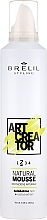 Medium Hold Styling Mousse - Brelil Art Creator Natural Mousse — photo N1