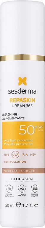 Depigmenting Face Sunscreen - Sesderma Repaskin Urban 365 Depigmenting SPF50+ — photo N1