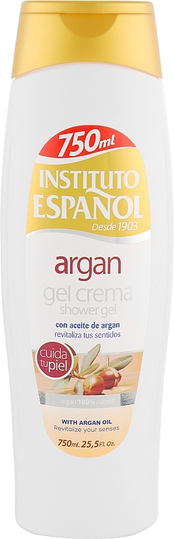 Argan Shower Cream-Gel - Instituto Espanol Argan Shower Gel Cream — photo N1