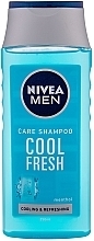 Men Shampoo "Extreme Fresh" - NIVEA MEN Cool Fresh Mentol Shampoo — photo N7