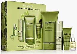 Fragrances, Perfumes, Cosmetics Set - Elemis A Healthy Glow For You Superfood Gift Set (peeling/15ml + f/gel/150ml + f/cr/30ml + f/oil/5ml)