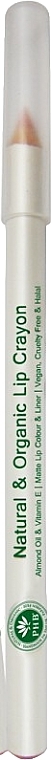 Lip Liner - PHB Ethical Beauty 100% Pure Organic Lip Crayon — photo N1