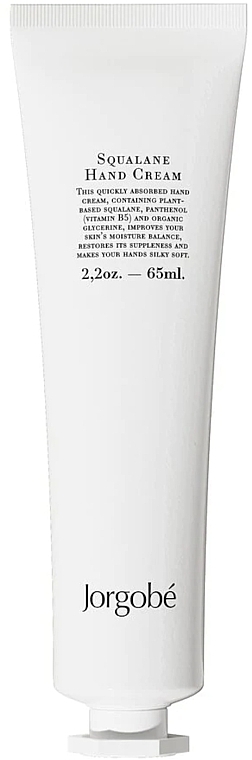 Hand Cream - Jorgobe Squalane Hand Cream — photo N2