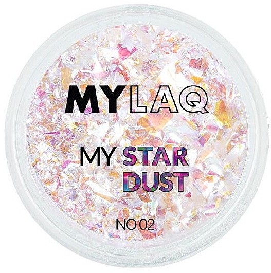 Nail Pollen - MylaQ My Star Dust — photo N4