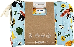 Fragrances, Perfumes, Cosmetics Set - Mustela Jungle Baby Toilet Bag Set (cr/50ml + spray/200ml + b/lot/300ml + clean/gel/200ml + bag)