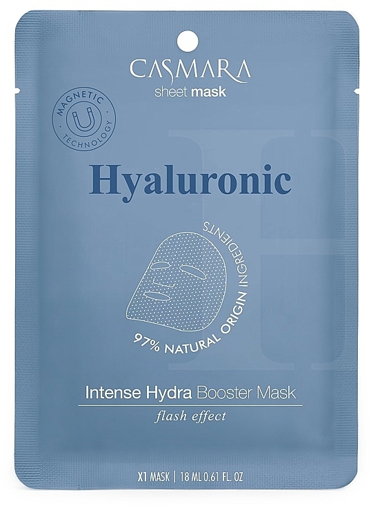 Hyaluronic Acid Mask Booster - Casmara Hyaluronic Intense Hydra Booster Mask — photo N1