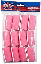 Fragrances, Perfumes, Cosmetics Hair Rollers 32/70 mm, pink - Ronney Wave Foam Rollers