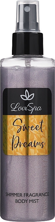 Fragrance Body Mist - Lovi Spa Sweet Dreams Shimer Fragrance Body Mist  — photo N1