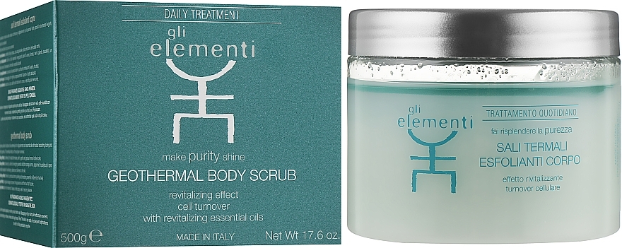 Thermal Body Scrub - Gli Elementi Body Thermal Scrub — photo N2