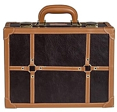 Fragrances, Perfumes, Cosmetics Cosmetic Case - Ingolt Mini Makeup Suitcase KC-007M Brown