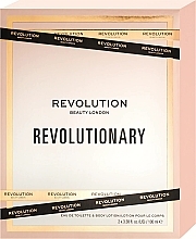 Revolution Beauty Revolutionary - Set (edt/100 ml + b/lot/100 ml) — photo N3