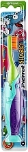 Fragrances, Perfumes, Cosmetics Kids Toothbrush 'Shark', light green, turquoise-purple - Pierrot Kids Sharky Soft