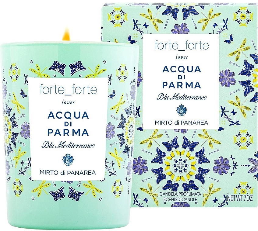 Acqua di Parma Blu Mediterraneo Mirto di Panarea Forte_Forte Special Edition - Scented Candle — photo N2