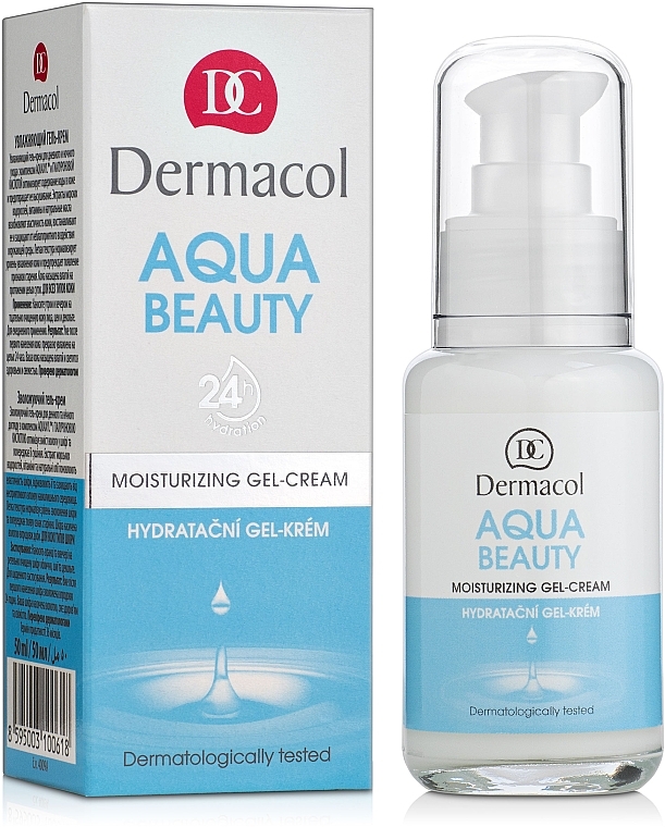 Moisturizing Gel-Cream - Dermacol Aqua Beauty — photo N2