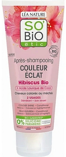 Conditioner - So'Bio Colour Shine Conditioner — photo N1