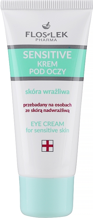 Mild Eye Cream for Sensitive Skin - Floslek Eye Care Expert Midl Eye Cream For Sensitive Skin — photo N1
