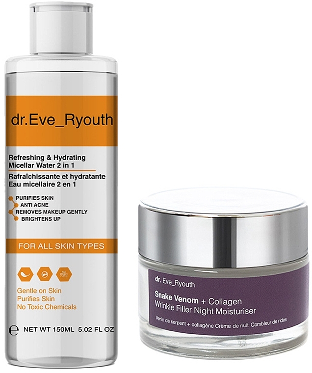 Set - Dr. Eve_Routh Revive & Renew Nighttime Set (w/water/150ml + cr/50ml) — photo N1