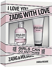 Fragrances, Perfumes, Cosmetics Zadig & Voltaire Girls Can Do Anything - Set (edp/30ml + b/lot/75ml) 