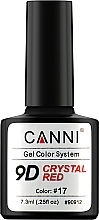 Fragrances, Perfumes, Cosmetics 9D Cat's Eye Gel Polish - Canni 9D Crystal Red