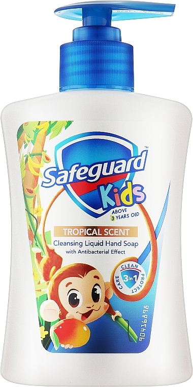 Kids Antibacterial Liquid Soap 'Tropical' - Safeguard Kids Tropical Scent — photo N1