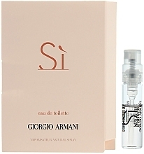 Fragrances, Perfumes, Cosmetics Giorgio Armani Si Eau - Eau de Toilette (sample)