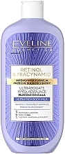 Body Lotion - Eveline Cosmetics Retinol & Niacynamid Ultra Rich Body Milk — photo N1
