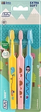 Fragrances, Perfumes, Cosmetics Toothbrush Set - Tepe Mini Extra Soft 