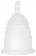 Fragrances, Perfumes, Cosmetics Menstrual Cup with Stem, XL size, transparent - MeLuna Classic Menstrual Cup Stem