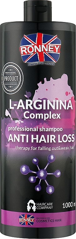 Weak Hair Shampoo - Ronney L-Arginina Complex Anti Hair Loss Shampoo — photo N1