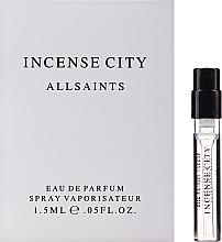 GIFT Allsaints Incense City - Eau de Parfum (sample) — photo N1