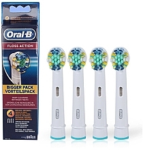 Fragrances, Perfumes, Cosmetics Replaceable Electric Toothbrush Head, 4 pcs - Oral-B EB25 Floss Action