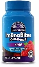 Fragrances, Perfumes, Cosmetics Vitamins K2+D3 Gummies for Strengthening Bones 'Raspberry' - GAT Sport Imunology ImunoBites Gummies K2+D3 Raspberry