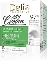 Face Cream Base - Normal & Combination Skin - Delia Cosmetics My Cream Medium — photo N2