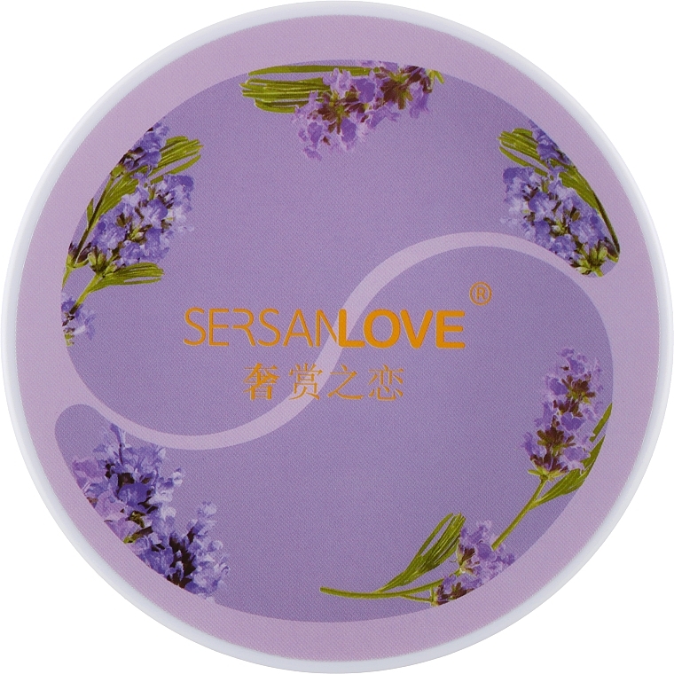 Lavender Hydrogel Patches - Sersanlove Lavender Gel Eye Mask — photo N2