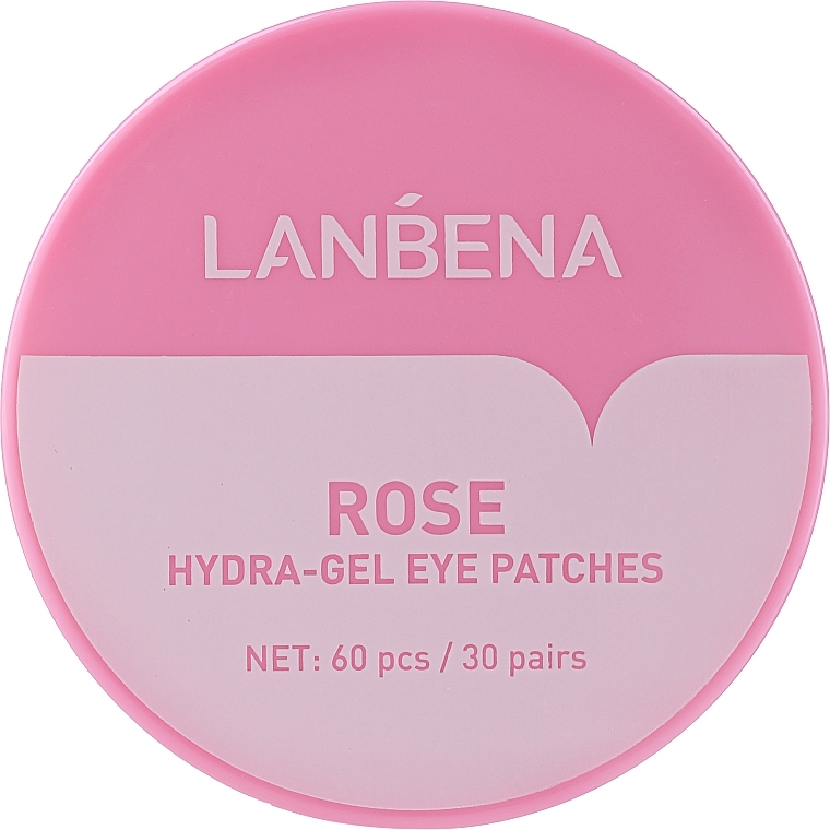 Rose Hydra-Gel Eye Patches - Lanbena Rose Hydra-Gel Eye Patches — photo N2