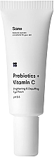 Fragrances, Perfumes, Cosmetics Liquid Eye Patch - Sane Probiotics + Vitamin C Brightening & Depuffing Eye Patch