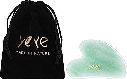 Gua Sha Face Massager, green jade - Yeye — photo N2