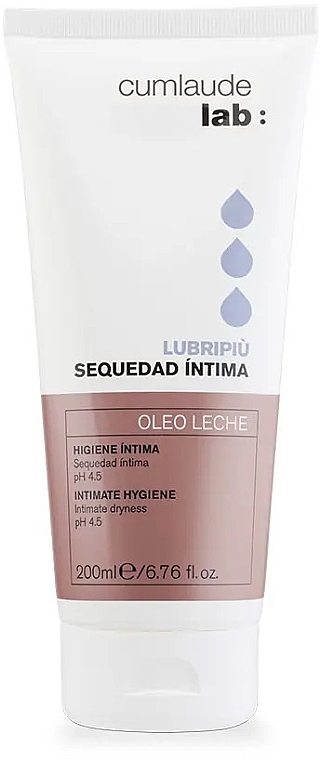 Lubricant - Cumlaude Lab Oil-Milk Intimate Dryness Lubricant — photo N1