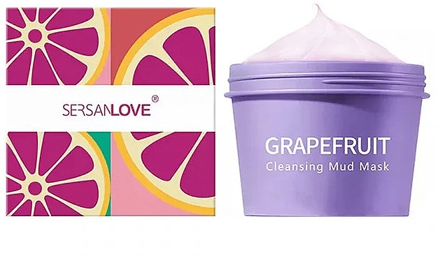 Grapefruit Cleansing Mud Face Mask - Sersanlove Grapefruit Cleansing Mud Mask — photo N11